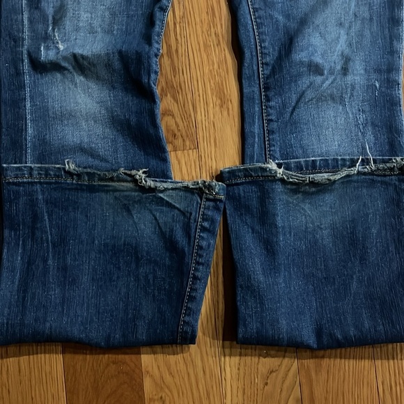 LTB  Flare Wide Leg Vintage Jeans with Distressed Look - Picture 5 of 5